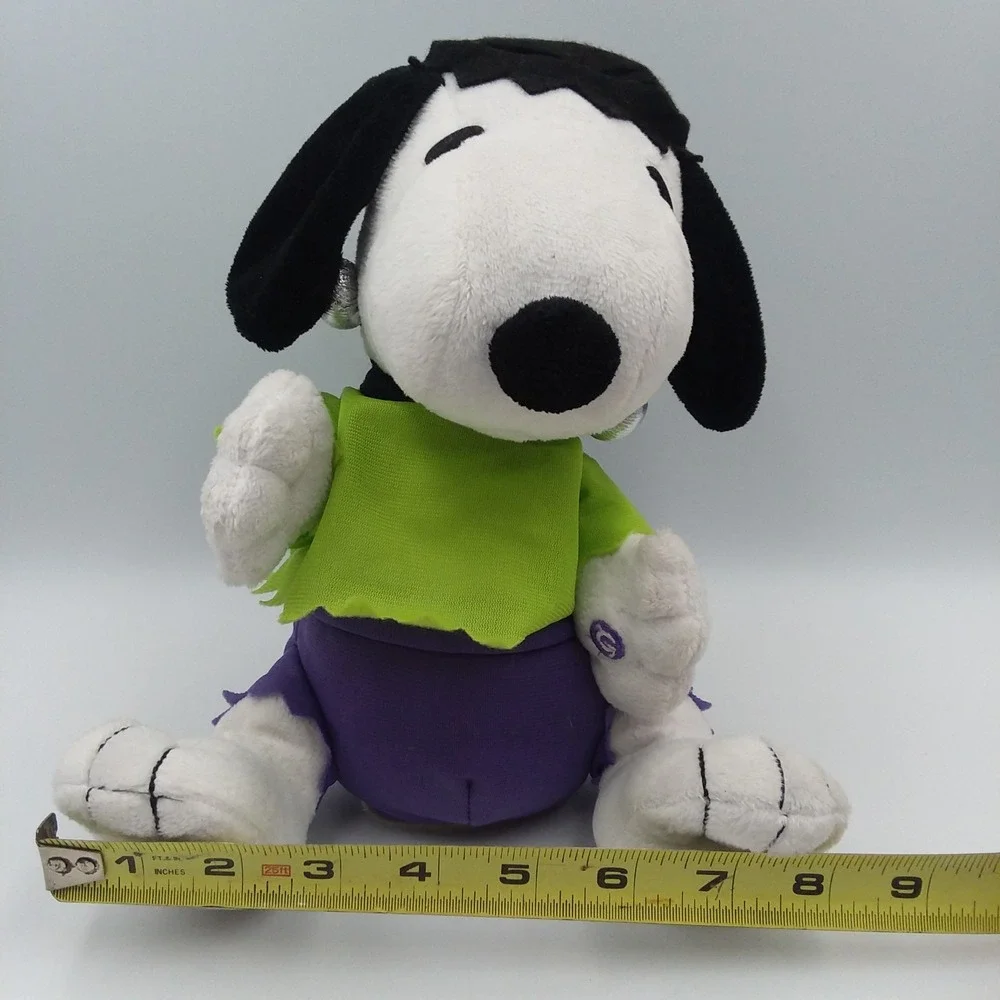 Gemmy Snoopy Frankenstein Animated Sound Motion Plush Halloween *VIDEO‎
